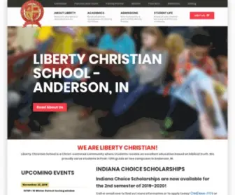 Libertyonline.org(Liberty Christian School) Screenshot