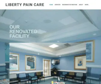 Libertypaincare.com(Liberty Pain Care) Screenshot