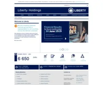 Libertyproperties.co.za(Liberty Holdings) Screenshot