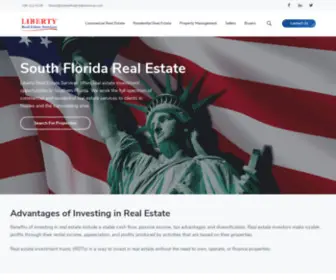 Libertyrealestateservices.com(Liberty Real Estate Services) Screenshot