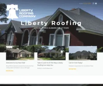 Libertyroofingcompany.com(Liberty Roofing Company) Screenshot