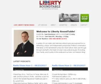 Libertyroundtable.com(News the networks refuse to use) Screenshot