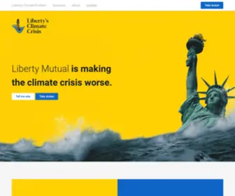 Libertysclimatecrisis.com(Liberty's Climate Crisis) Screenshot