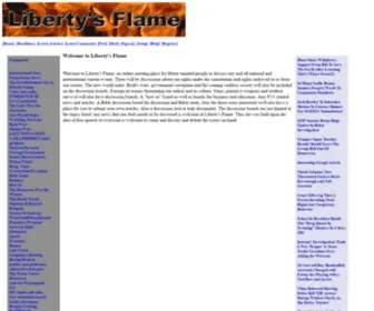 Libertysflame.com(Libertysflame) Screenshot