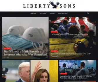 Libertysons.org(Liberty Sons) Screenshot