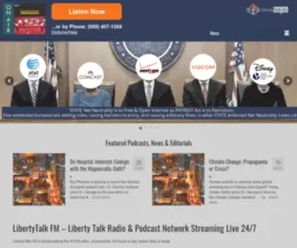 Libertytalk.fm(LibertyTalk FM) Screenshot