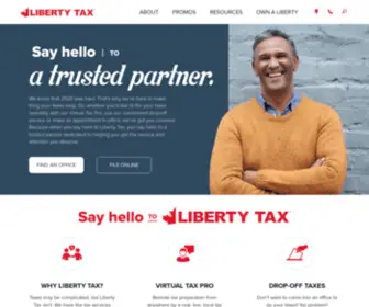 Libertytaxcanada.ca(Canada Income Tax Preparation Services) Screenshot