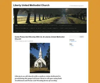 Libertyumc.org Screenshot