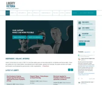 Libertyvictoria.org.au(Liberty Victoria) Screenshot