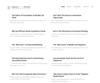 Libertywealthdaily.com(Liberty Wealth Daily) Screenshot