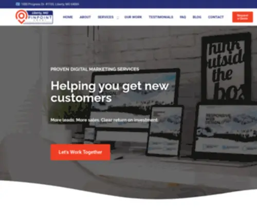 Libertywebsiteservices.com(Liberty Website Design Services) Screenshot