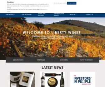 Libertywines.co.uk(Liberty Wines) Screenshot