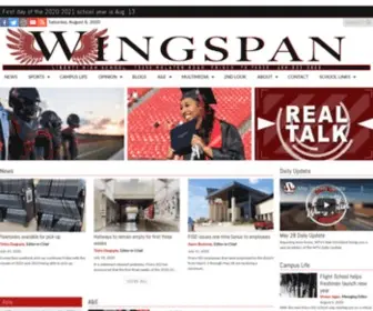 Libertywingspan.com(The student news site of Liberty High School in Frisco) Screenshot