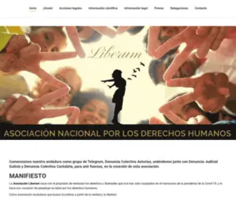 Liberumasociacion.org(Asociación) Screenshot