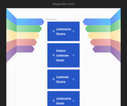 Libgarden.com(Libgarden) Screenshot