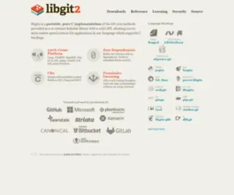 Libgit2.org(Libgit2) Screenshot