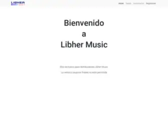 Libher.info(Importadora de Pianos) Screenshot