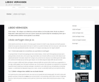 Libidoverhogen.nl(Libido verhogen) Screenshot