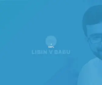 Libin.in(Creative portfolio of Libin V Babu) Screenshot