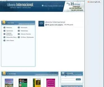 Libinter.com.ar(Libreria Internacional) Screenshot