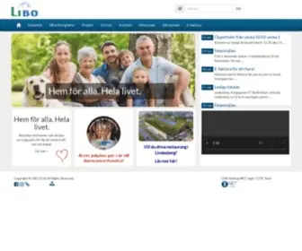 Libo.se(LINDESBERGSBOSTÄDER AB) Screenshot