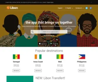 Libon.com(Appelez et soutenez vos proches à l'international) Screenshot