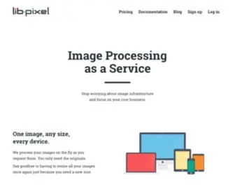 Libpixel.com(A Simple Yet Powerful Image Processing API) Screenshot