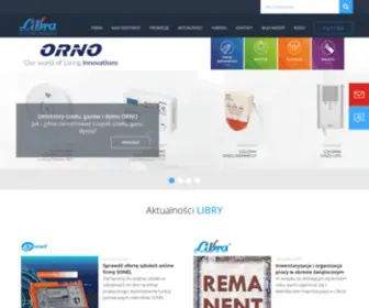 Libra.com.pl(Hurtownia Elektryczna LIBRA) Screenshot