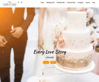 Libracake.co.id(Hand Made Wedding Cakes Since 1979) Screenshot