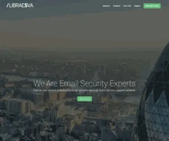 Libraesva.com(Libraesva Email Security) Screenshot