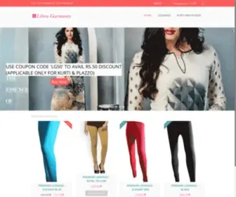 Libragarments.com(Libra Garments) Screenshot