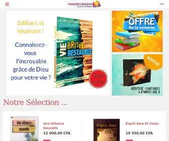 Librairie-Fraichesrosees.org(Fraîches Rosées) Screenshot