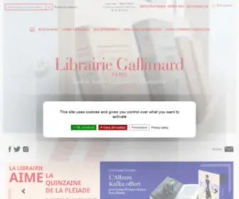 Librairie-Gallimard.com(Plus d1 million de livres ) Screenshot