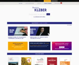 Librairie-Kleber.com(Kléber) Screenshot