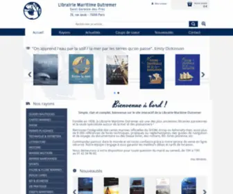 Librairie-Maritime.com(La boutique Librairie Maritime Outremer) Screenshot