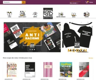 Librairieracines.com(Librairie Racines) Screenshot