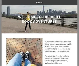 Librarielbookadventures.blog(Librarielbookadventures blog) Screenshot