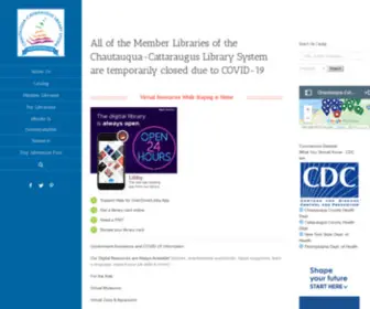 Libraries.cc(Chautauqua-Cattaraugus Library System) Screenshot