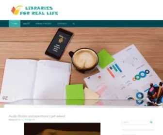 Librariesforreallife.org(Libraries For Real Life) Screenshot