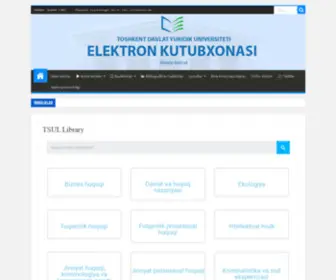 Library-Tsul.uz(TDYU) Screenshot
