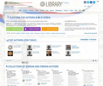 Library.rs(Serbian Digital Library) Screenshot