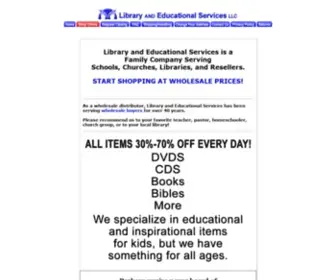 Libraryanded.com(Library and Educational Services) Screenshot