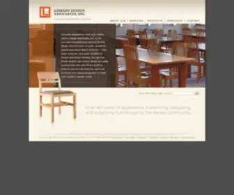 Librarydesign.com(Library Design Associates) Screenshot