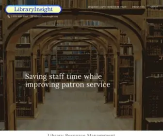 Libraryinsight.com(Room Booking) Screenshot