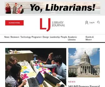 Libraryjournal.com(Library Journal) Screenshot