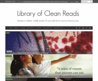 Libraryofcleanreads.com(Library of Clean Reads) Screenshot