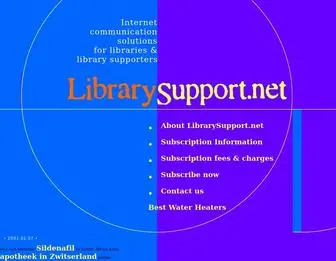 Librarysupport.net(LibrarySupport) Screenshot