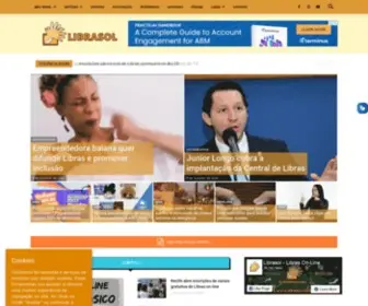 Librasol.com.br(Início) Screenshot
