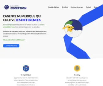 Libre-Exception.com(Stratégie digitale) Screenshot