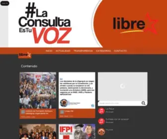 Libre.hn(PARTIDO LIBRE) Screenshot